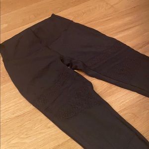 Lululemon wonder under mesh tights